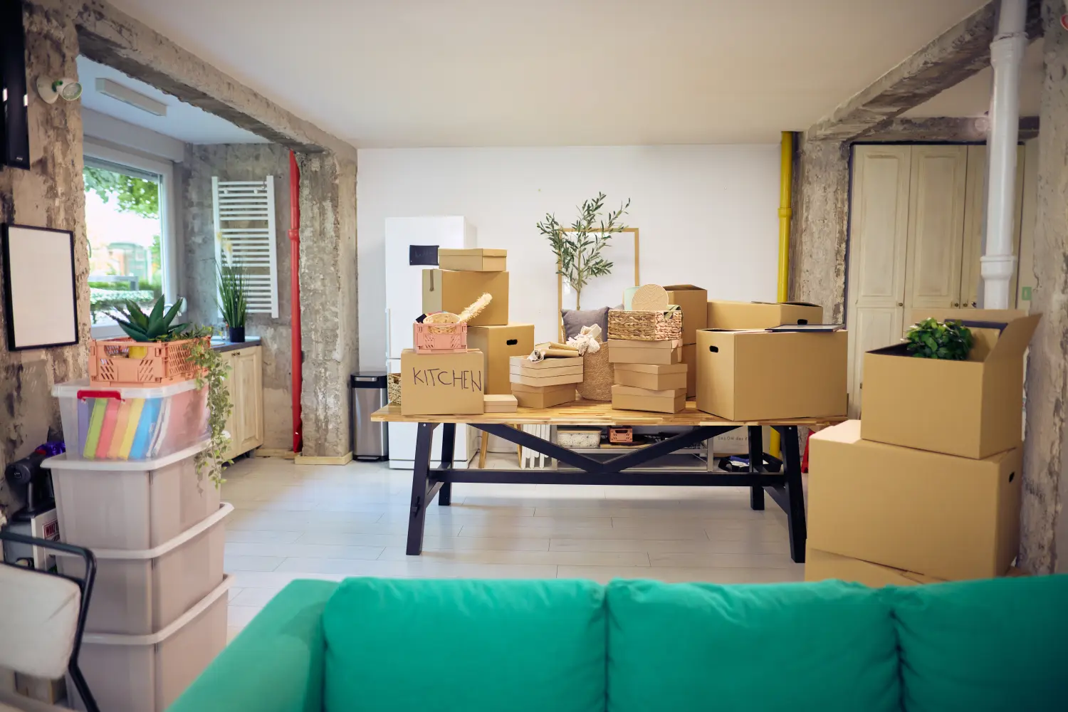 Esszimmer frei von Strukturplus